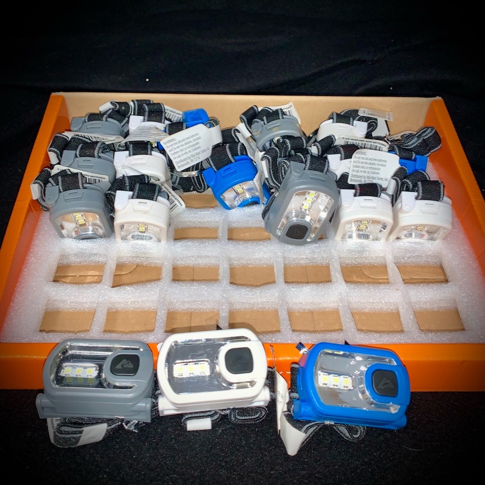 ➕Add-On Item➕Ozark Trail 3-LED Headlamp – NEW
